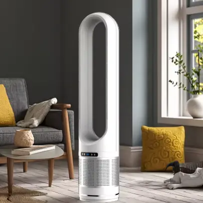 Termoventilatore senza lama con purificatore d'aria
