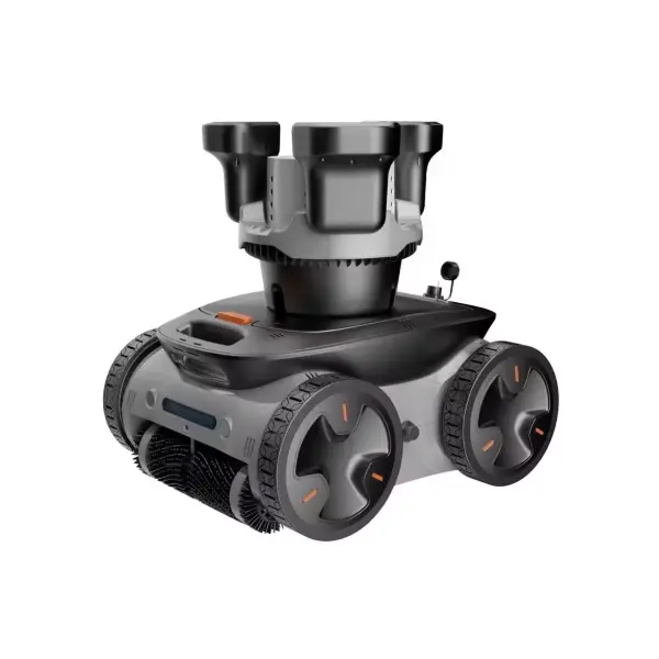 Robot pulitore per piscina da arrampicata su parete