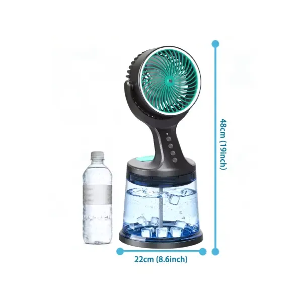 Mini ventilatore portatile ad alta velocità Batteria ricaricabile USB a lunga durata