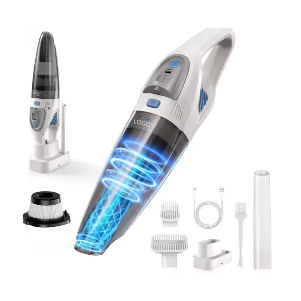 Mini aspirapolvere portatile wireless ricaricabile per auto