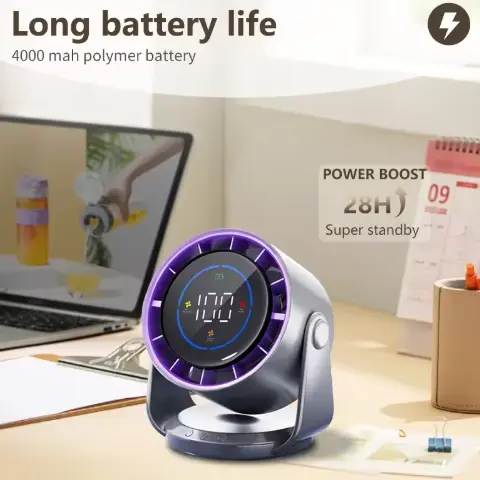 Mini ventilatore USB da pavimento elettronico da tavolo